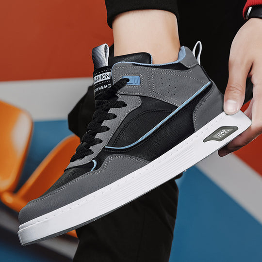 Damen Sneakers im sportiven High-Top Design mit gepolsterter Knöchelstütze EB