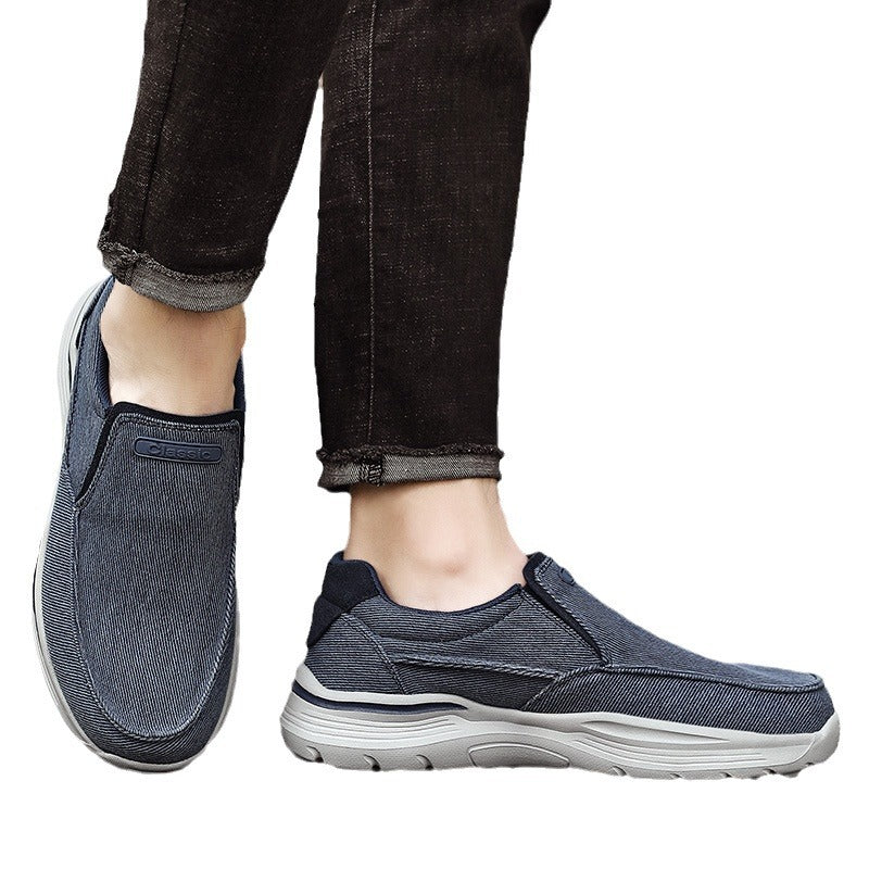 Damen Freizeit Slip-On Sneakers mit flexiblem Obermaterial EB