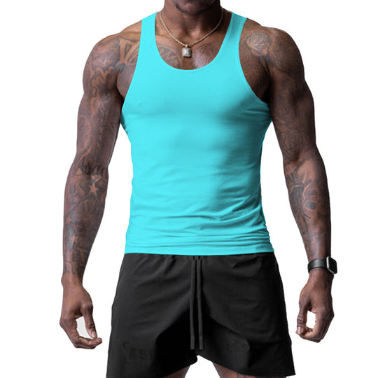 Herren Sportliches Tanktop und Shorts Set EB