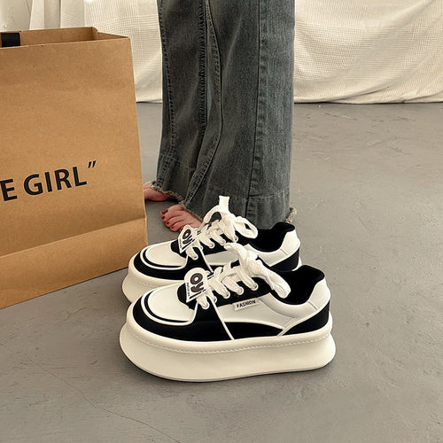 Damen Modische Plateau Sneakers mit innovative Dämpfungstechnologie EB