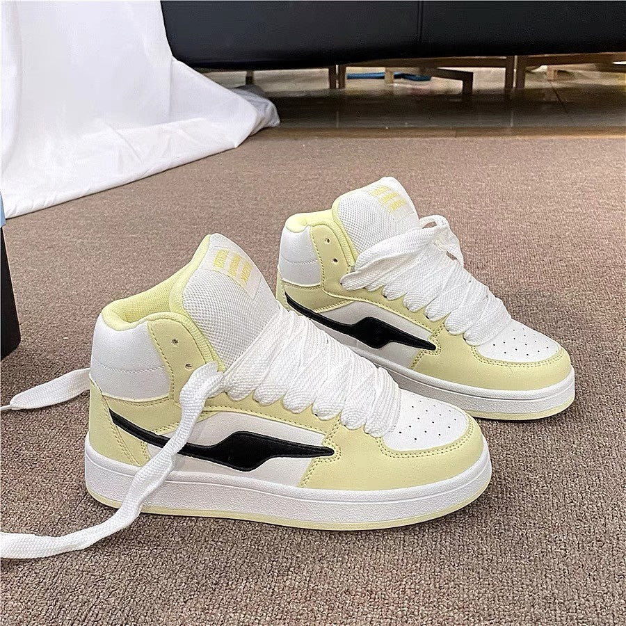 Damen High-Top Sneaker mit speziellem Tragekomfort und strapazierfähigem Obermaterial EB