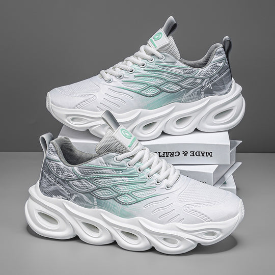 Damen Sportliche Laufschuhe mit innovativer Mesh-Oberfläche und dämpfender Sohle EB