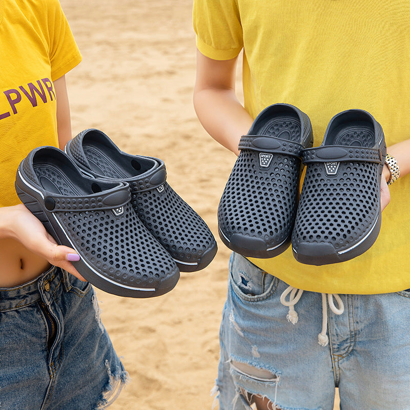 Damen Atmungsaktive Clogs mit rutschfester Sohle und flexiblem Design EB