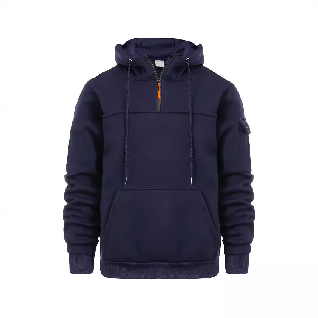 Herren Kapuzenpullover mit praktischen Taschen von EB