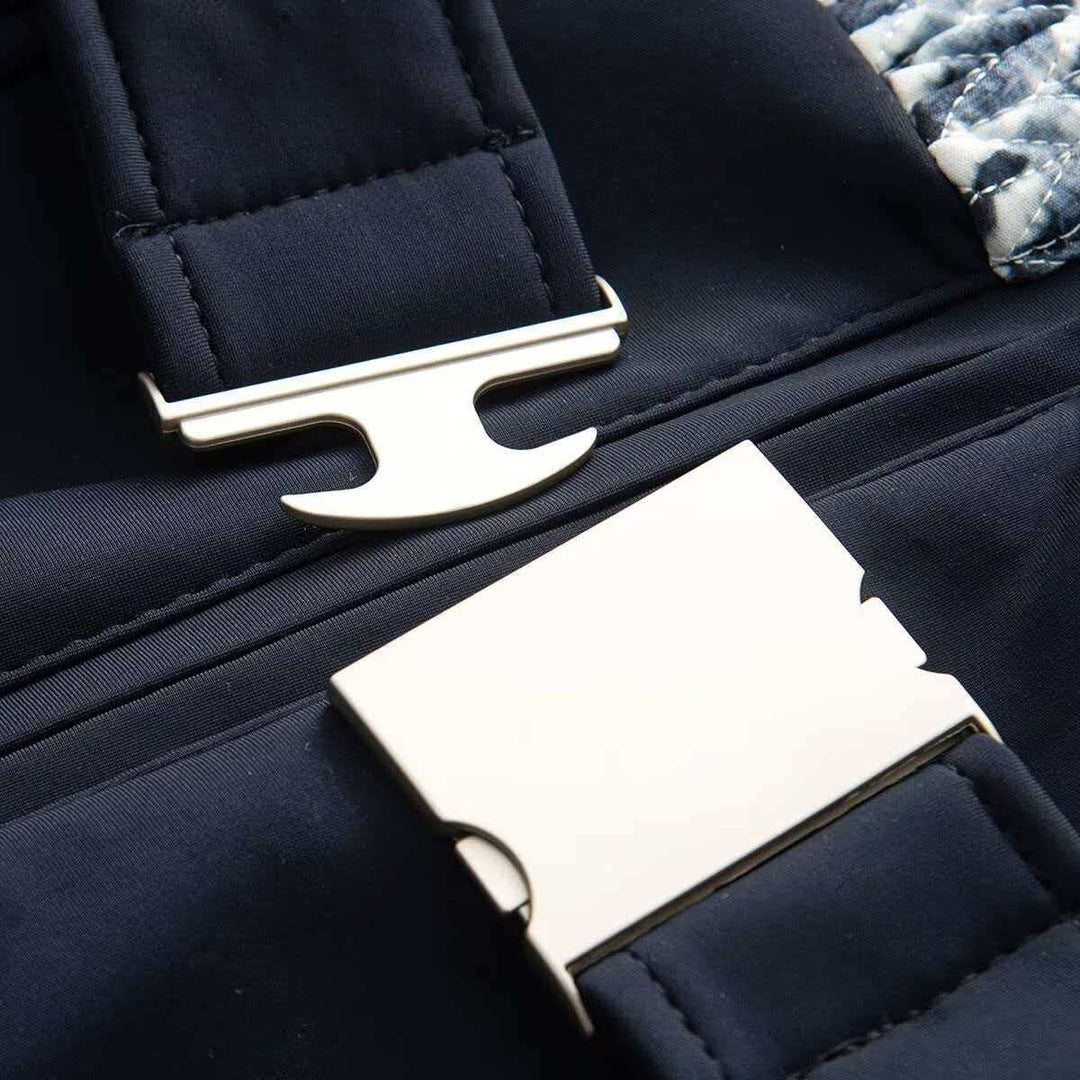 Damen nan kurz geschnittenes Bouclé-Blouson-Set mit Stehkragen, verdecktem Reißverschluss und High-Waist Schlaghose EB