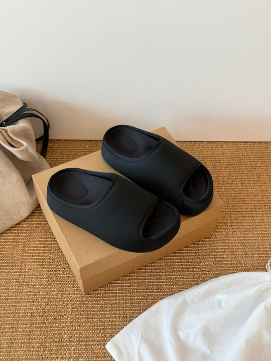 Damen Orthopädische Mules mit offenem Zehenbereich und rutschfester Sohle EB