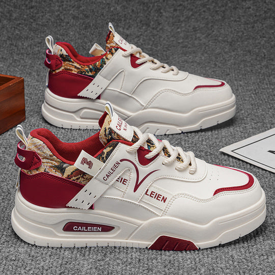 Damen Sportliche Sneakers mit atemberaubendem Design und modischer Oberflächenstruktur EB