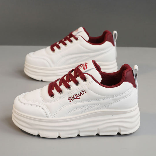 Damen Mode Sneakers mit dämpfender Laufsohle und atmungsaktivem Obermaterial EB