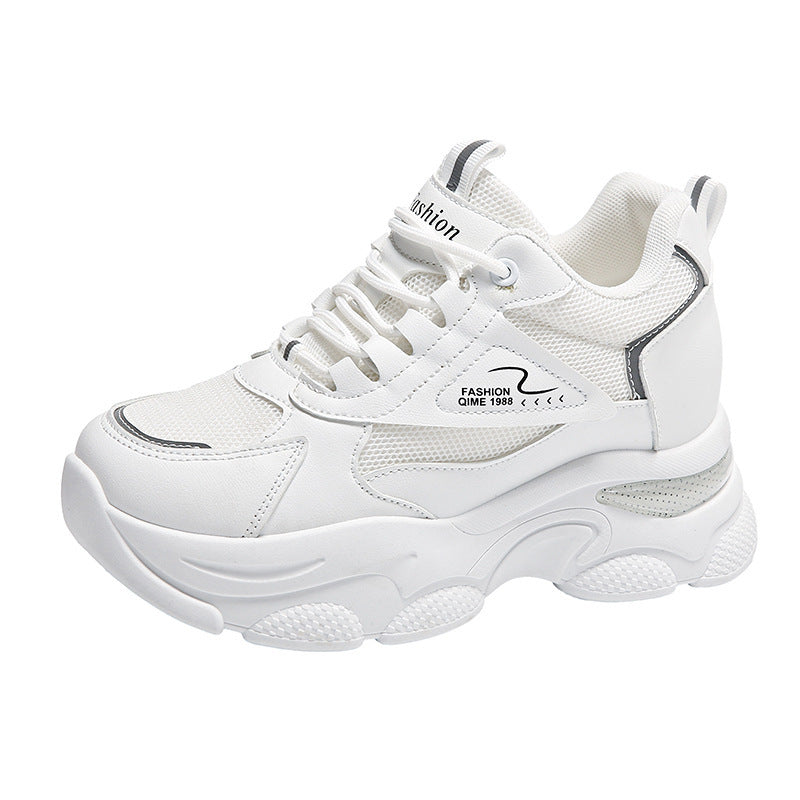 Damen Sportliche Chunky Sneakers mit leichtem Obermaterial und atmungsaktiver Sohle EB