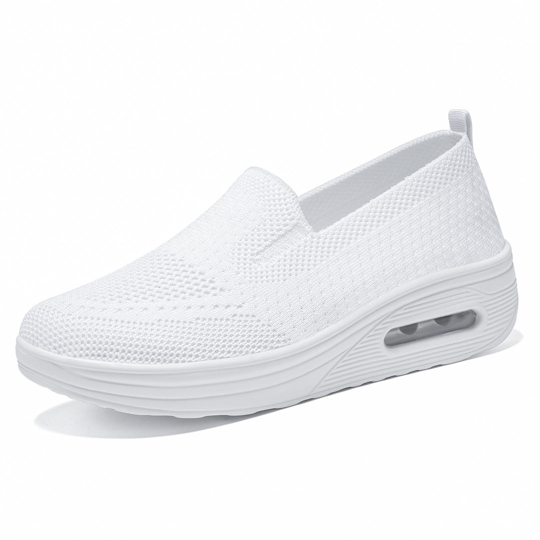 Damen Luftige Slip-On Sneakers mit innovativer Dämpfungstechnologie EB