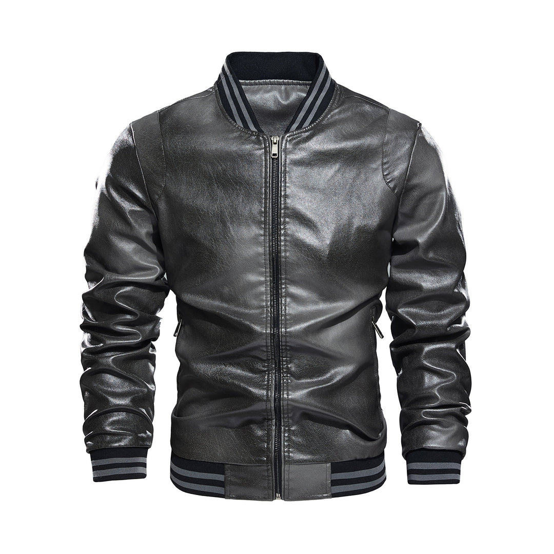 Herren klassische jacke mit elastischen Rippbündchen EB