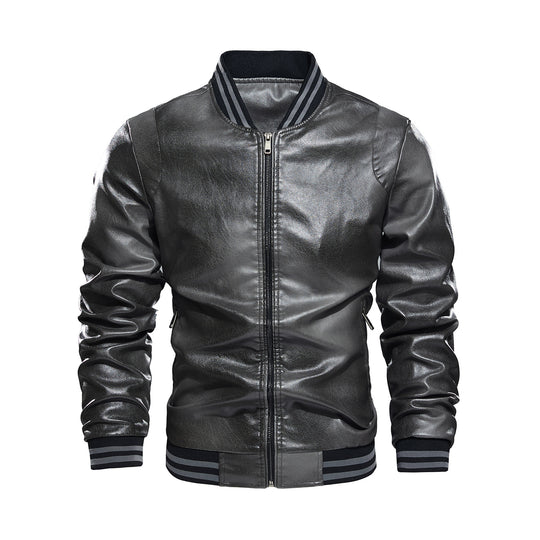 Herren klassische jacke mit elastischen Rippbündchen EB