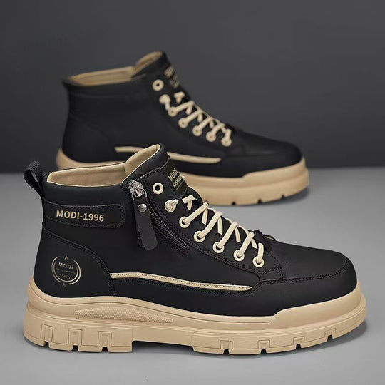 Damen Modische und robuste Wanderstiefel mit wasserabweisendem Obermaterial und rutschfester Sohle EB