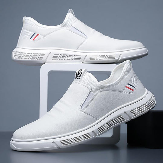 Damen Elegante Slip-On Schnürschuhe mit rutschfester Sohle und atmungsaktivem Obermaterial EB