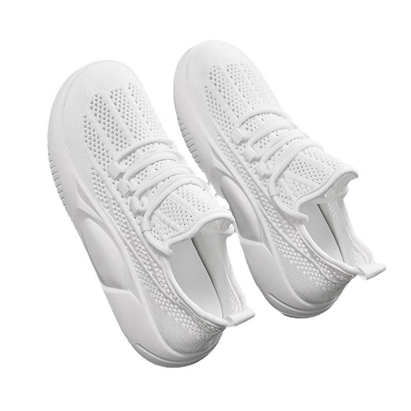 Damen Sportliche Sneakers mit atmungsaktiver Mesh-Oberfläche und dämpfendem Sohlenprofil EB