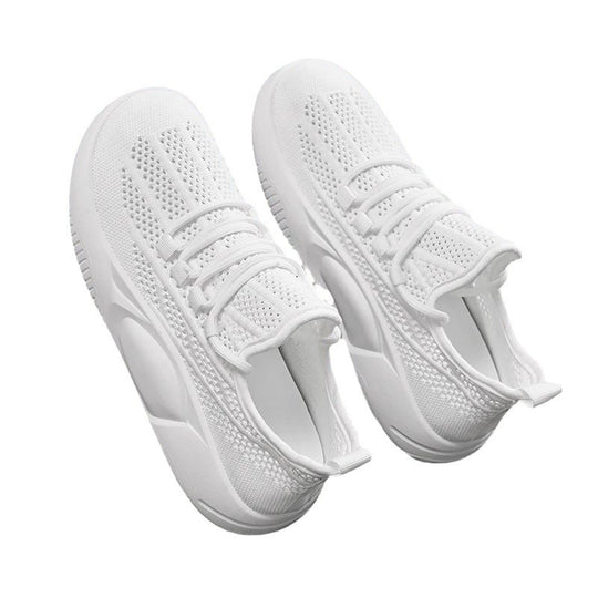 Damen Sportliche Sneakers mit atmungsaktiver Mesh-Oberfläche und dämpfendem Sohlenprofil EB
