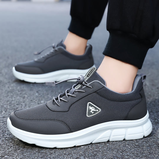Damen Sportliche hochdämpfende Sneakers mit atmungsaktivem Obermaterial EB
