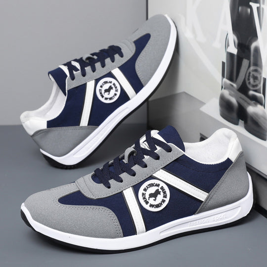 Damen Sportliche Freizeit Sneakers mit atmungsaktiver Mesh-Oberfläche EB