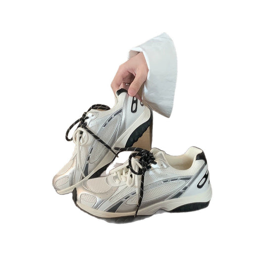 Damen Sportliche Lauf-Sneaker mit atmungsaktivem Mesh-Obermaterial und stabiler Sohle EB