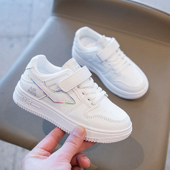 Damen sportive Klett-Sneaker mit luftiger Oberflächenstruktur und komfortabler Dämpfung EB