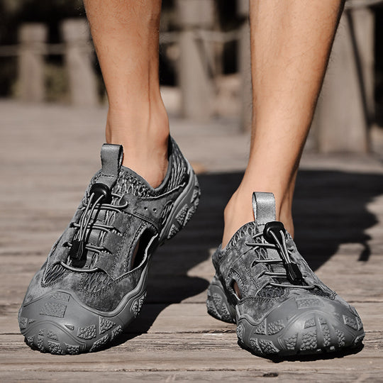 Damen Aqua-Sneaker mit Riemen und atmungsaktivem Netz EB