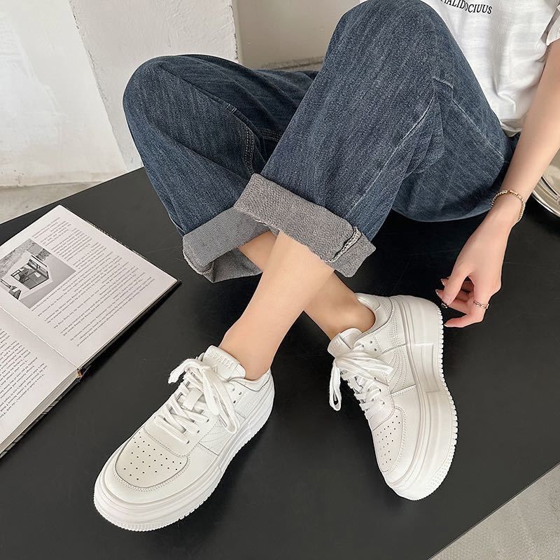 Damen Chunky Sneakers mit verstärkter Profilsohle und atmungsaktiver Konstruktion EB