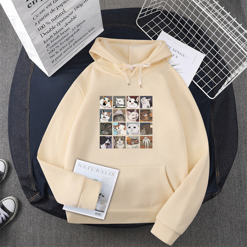 Damen Sweatshirt mit Tier-Motiv EB