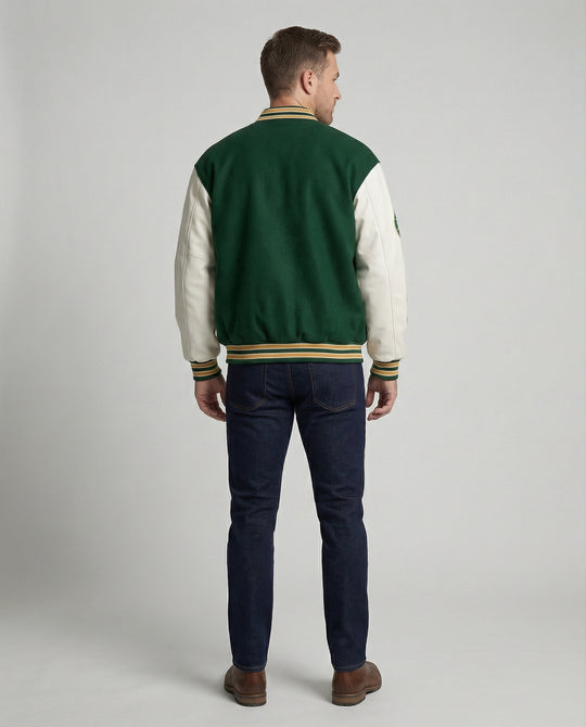 Herren Collegejacke mit Klassischen Details EB