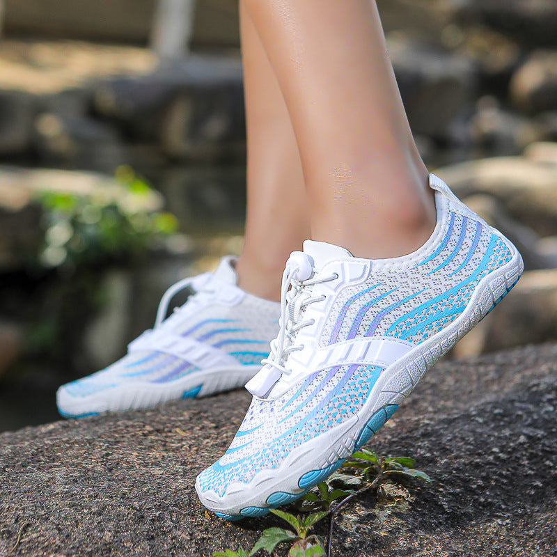 Damen Flexibles Aquasport-Schnürschuhe mit rutschfester Sohle und atmungsaktivem Obermaterial EB