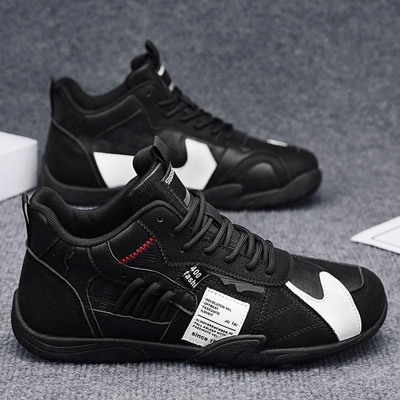 Herren mehrlagige Retro-City-Sneaker mit Wildleder- und Textilmix, gepolstertem Fersenkragen, atmungsaktiver Mesh-Zunge und griffiger Gummisohle EB