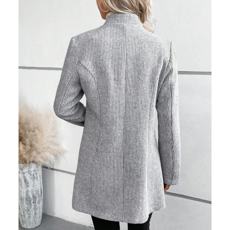 Damen eleganter und bequemer Blazer mit strukturiertem Design EB