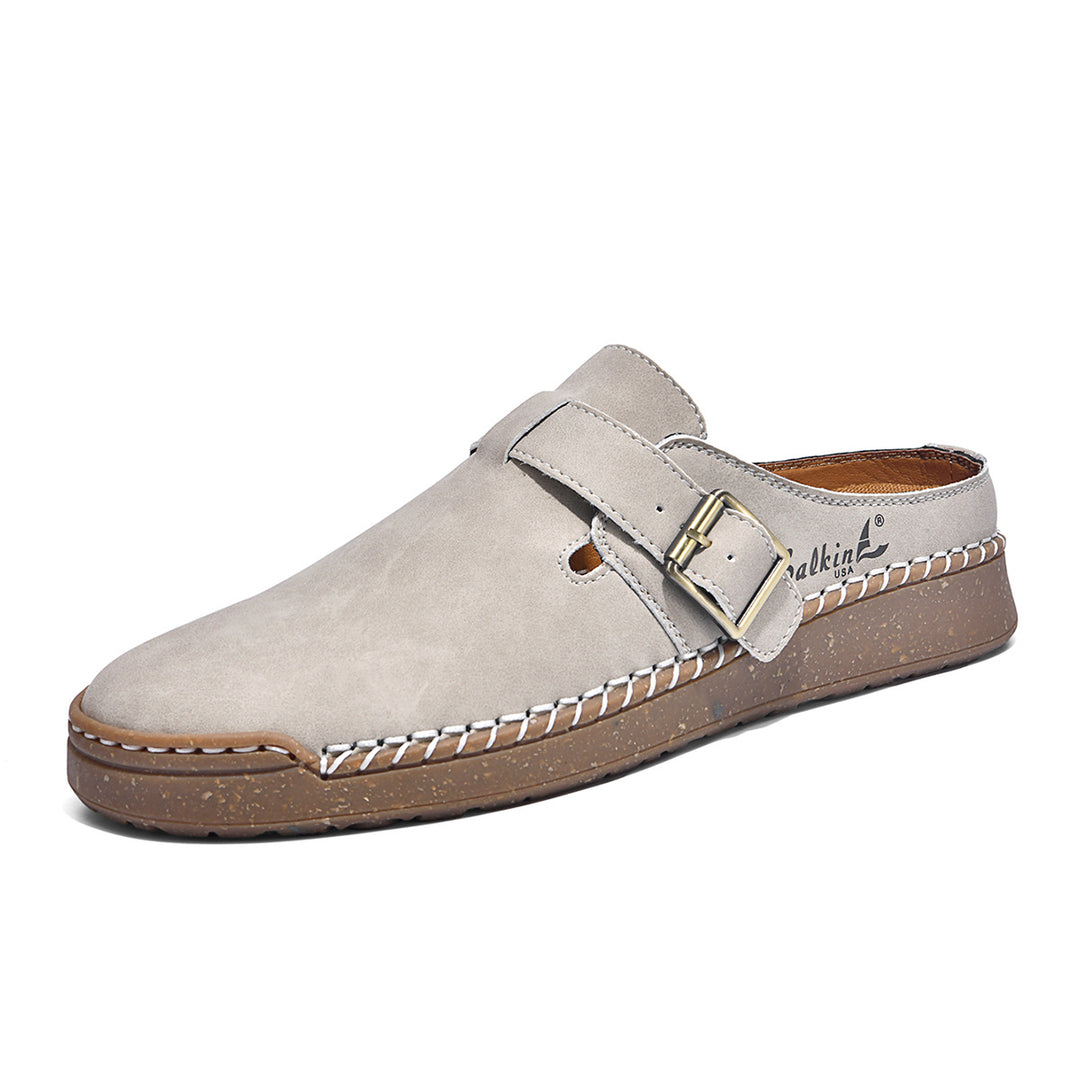 Herren Komfortable Clogs mit verstellbarem Riemen EB