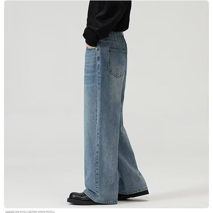 Damen Weite Denim-Jeans EB