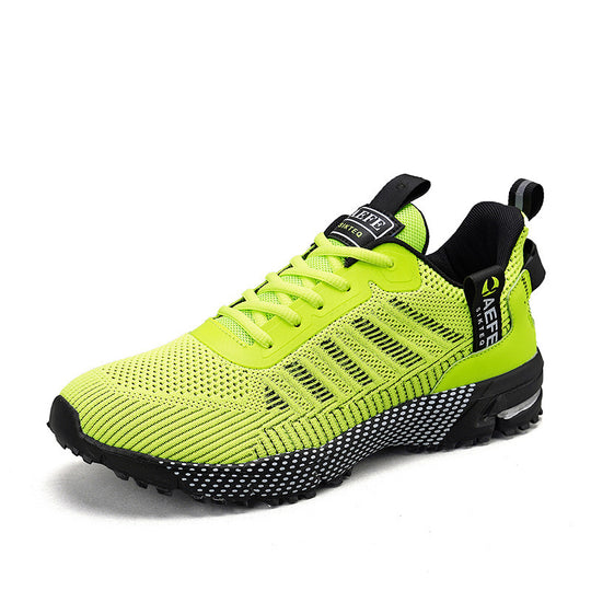 Herren atmungsaktive leichte Laufschuhe mit stoßdämpfender Gelfederung und rutschfester Außensohle EB