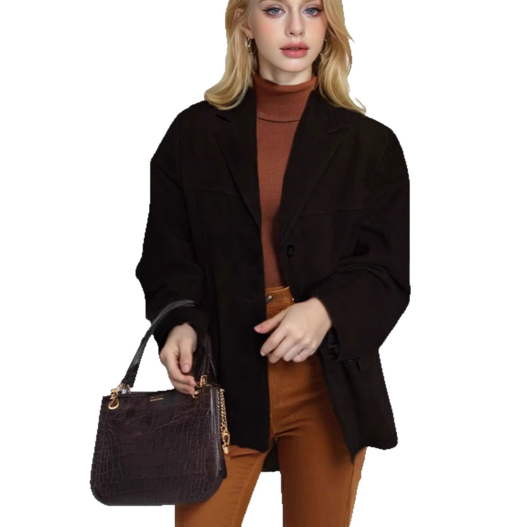 Damen Wildleder Jacke EB