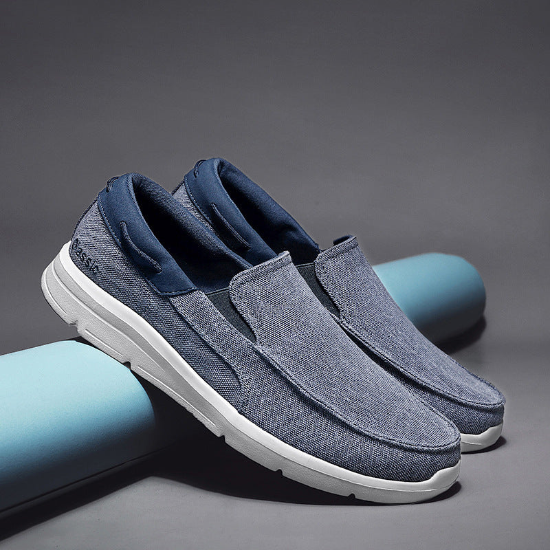 Damen Bequeme Slip-On Schuhe mit atmungsaktivem Obermaterial und dämpfender Sohle EB