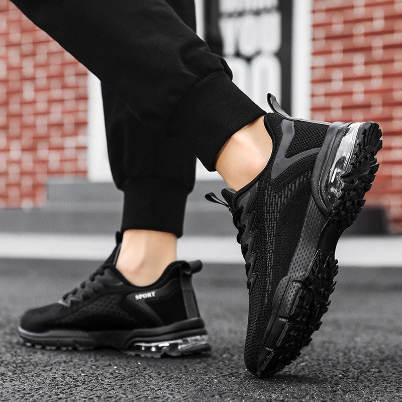 Damen Sportliche Lauf-Sneaker mit atmungsaktivem Mesh-Obermaterial und stoßdämpfender Sohle EB