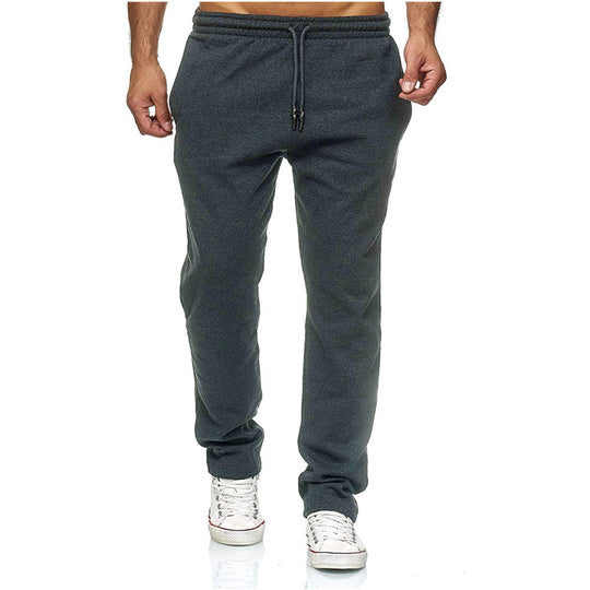 Herren nan gerade geschnittene Jogginghose mit innen angerautem Fleece, hohem Komfortbund und Kordelzug EB