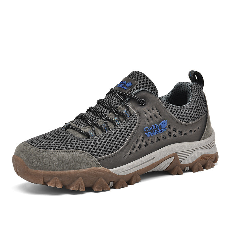 Damen Outdoor-Sneaker mit atmungsaktiver Mesh-Oberfläche und rutschfester Sohle EB
