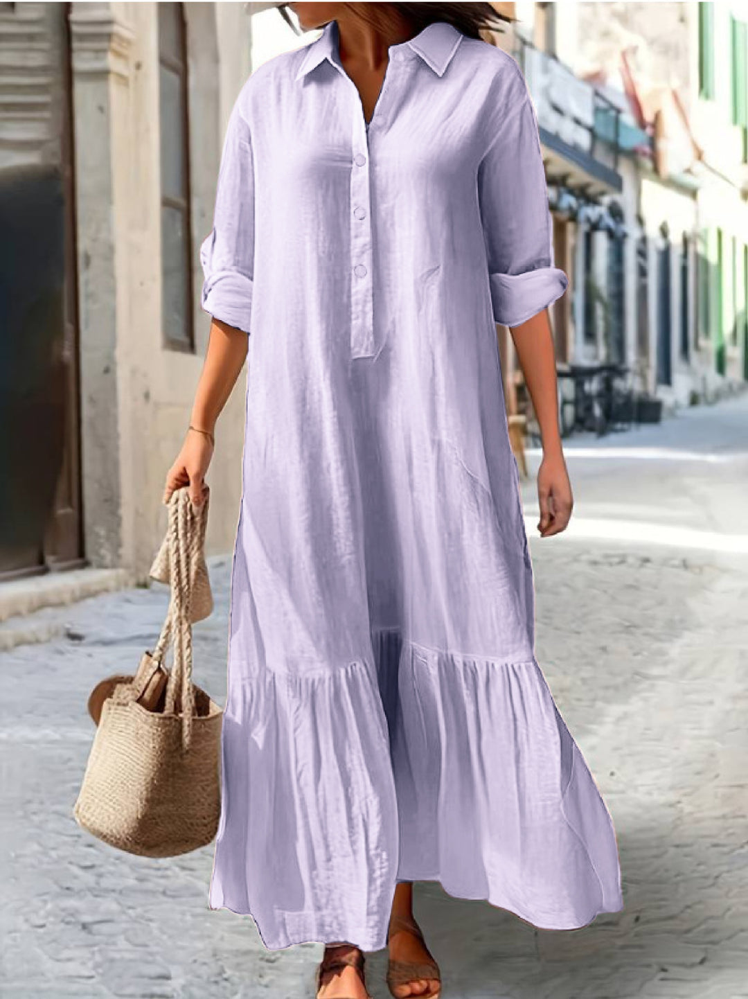 Damen Sommerkleid im lässigen Stil EB