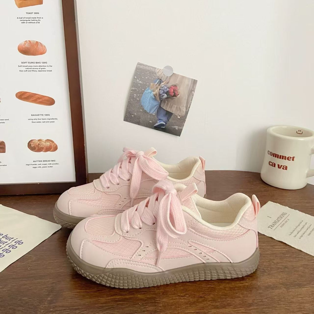 Damen Komfortable Sneakers mit modernem Design und atmungsaktiver Mesh-Oberfläche EB