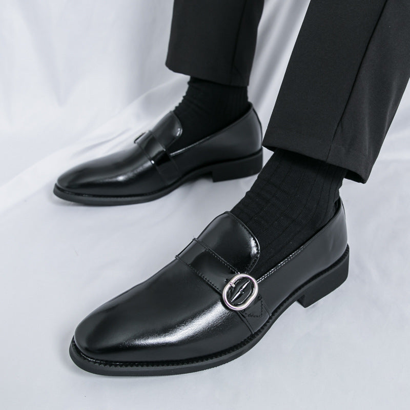 Damen Modische Mokassins mit eleganter Schnallenverzierung EB