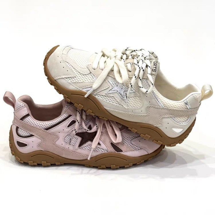 Damen Sportliche Trailrunning-Sneaker mit atmungsaktivem Obermaterial und rutschfester Sohle EB