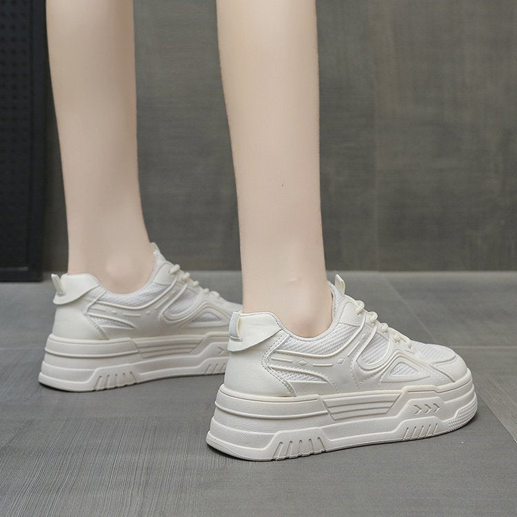 Damen modische Sneaker mit gepolsterter Sohle und innovativem Mesh-Obermaterial EB