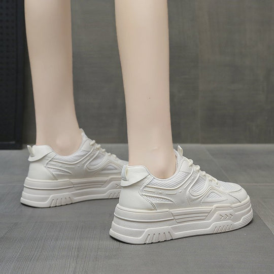 Damen modische Sneaker mit gepolsterter Sohle und innovativem Mesh-Obermaterial EB