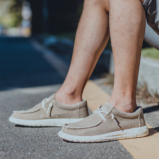 Damen bequeme und atmungsaktive Freizeitschuhe mit flexibler Sohle EB