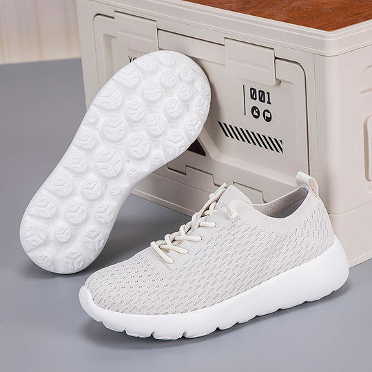 Damen Hochleistungs-Laufschuhe mit atmungsaktiver Mesh-Oberfläche und stoßdämpfender Sohle EB