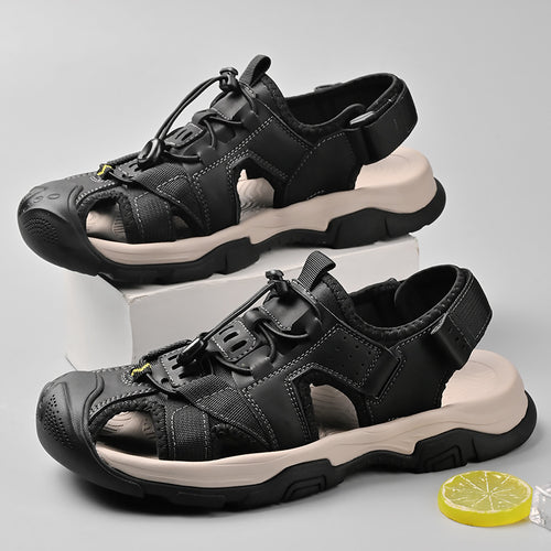 Damen Freizeit-Sandalen mit sicherem Schnellschnürsystem und rutschfester Sohle EB