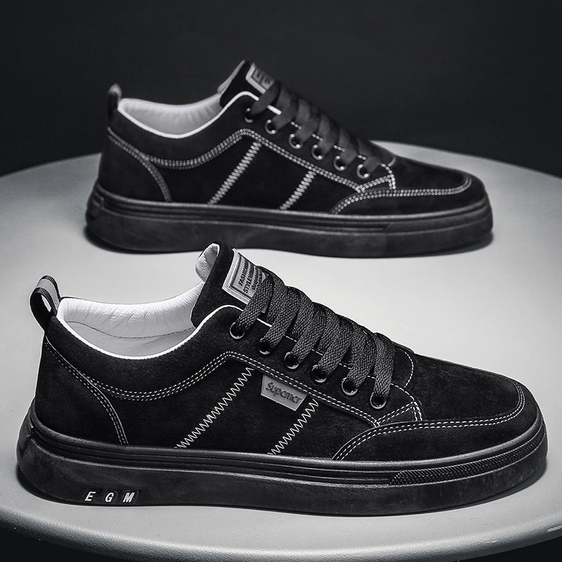 Damen Sportliche Sneaker aus weichem Wildleder EB
