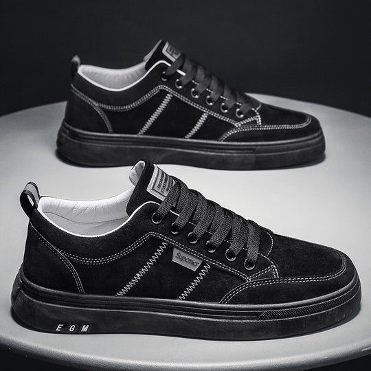 Damen Sportliche Sneaker aus weichem Wildleder EB